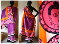 Cotton-saree buddha-1